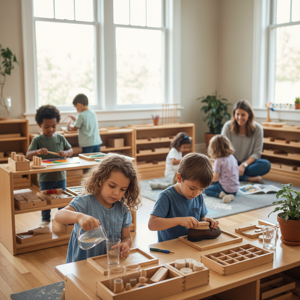 Comment la méthode Montessori favorise l'autonomie et la confiance en soi